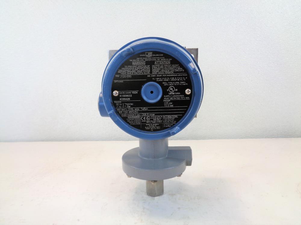 United Electric Pressure Switch J120-550